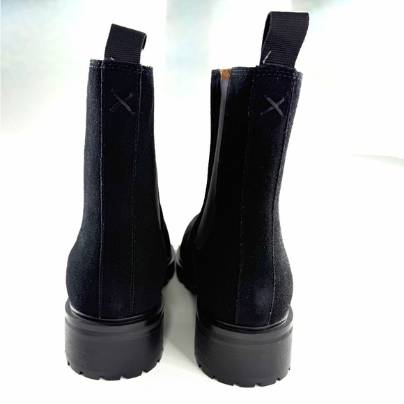 QUINCE Italian Chelsea Boot Suede Color Black Womens Size 7-10 Retail $99 - Picture 5 of 5